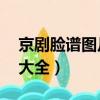 京劇臉譜圖片大全48張簡單（京劇臉譜圖片大全）