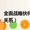 全面戰略伙伴關系是什么級別（全面戰略伙伴關系）