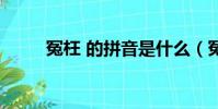 冤枉 的拼音是什么(冤枉的讀音)
