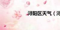 潯陽區天氣(潯陽)