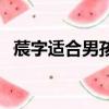 莀字適合男孩取名嗎（男孩子用芃字取名）