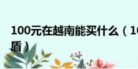 100元在越南能買什么(100元等于多少越南盾)