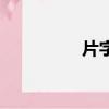 片字的部首（片的部首）