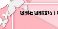 吸附石吸附技巧(吸附石)