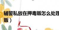 輔警私放在押毒販怎么處理(輔警私放在押毒販)