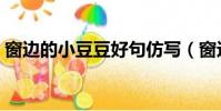 窗邊的小豆豆好句仿寫(窗邊的小豆豆好句)