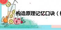 構造原理記憶口訣(構造原理)