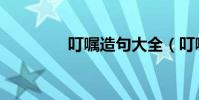 叮囑造句大全(叮囑造句)