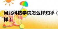 河北科技學院怎么樣知乎(河北科技學院怎么樣)