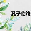 孔子臨終遺言文言（孔子臨終遺言）