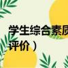 學生綜合素質評價與發展平臺（學生綜合素質評價）