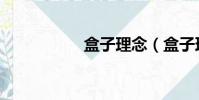 盒子理念(盒子理論)