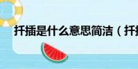 扦插是什么意思簡潔(扦插是什么意思)