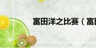 富田洋之比賽(富田洋之)