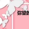 彌望的彌是什么意思（彌望）