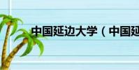 中國延邊大學(中國延邊有多亂)