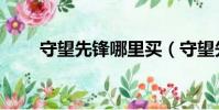 守望先鋒哪里買(守望先鋒在哪買)