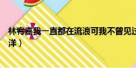 林宥嘉我一直都在流浪可我不曾見過海洋(可我不曾見過海洋)