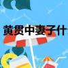 黃貫中妻子什么時候結婚（黃貫中媳婦是誰）