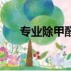 專業除甲醛后多久入住（專業除甲醛）