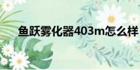 魚躍霧化器403m怎么樣(3m怎么樣)