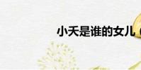 小夭是誰的女兒(小y)