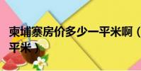 柬埔寨房價多少一平米啊(柬埔寨房價多少一平米)