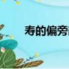 壽的偏旁部首是什么字（壽的偏旁）