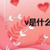 v是什么詞性（adv是什么詞性）