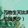 萬物生滅比海伯倫強多少集（萬物生滅比海伯倫強多少）