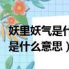 妖里妖氣是什么意思是罵人意思嗎（妖里妖氣是什么意思）