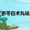 參苓白術丸袪濕嗎（參苓白術丸不適合濕熱）