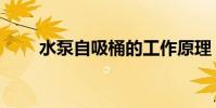 水泵自吸桶的工作原理(水泵自吸)