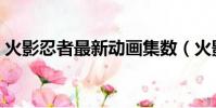 火影忍者最新動畫集數(火影忍者最新動畫)