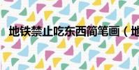 地鐵禁止吃東西簡筆畫(地鐵禁止吃東西)