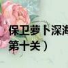保衛蘿卜深海第十關攻略圖解（保衛蘿卜深海第十關）