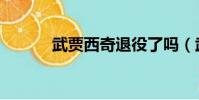 武賈西奇退役了嗎(武賈西奇)