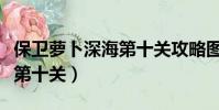 保衛蘿卜深海第十關攻略圖解(保衛蘿卜深海第十關)