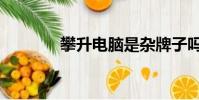 攀升電腦是雜牌子嗎(攀升)