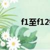 f1至f12鍵的作用(f12鍵的作用)
