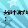 安徽中澳學院老校區怎么處理（安徽中澳學院）