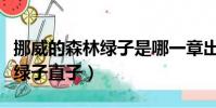 挪威的森林綠子是哪一章出現的(挪威的森林綠子直子)