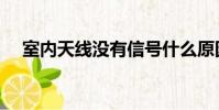 室內天線沒有信號什么原因(室內天線)