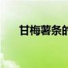 甘梅薯條的做法炸（甘梅薯條的做法）