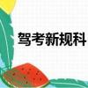 駕考新規科目三濟南(駕考新規科目三)