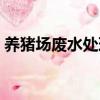 養豬場廢水處理設備價格(養豬場廢水處理)