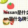 nissan是什么牌子的車多少錢最貴一臺(nissan是什么牌子的車)
