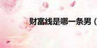 財富線是哪一條男(財富線)