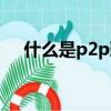 什么是p2p理財產品（什么是p2p理財）