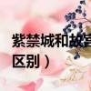 紫禁城和故宮的區別和聯系（紫禁城和故宮的區別）